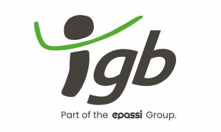 Logo: igb - part of the epassi Group.